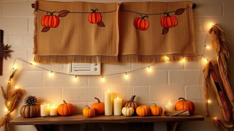 thanksgiving basement wall decor