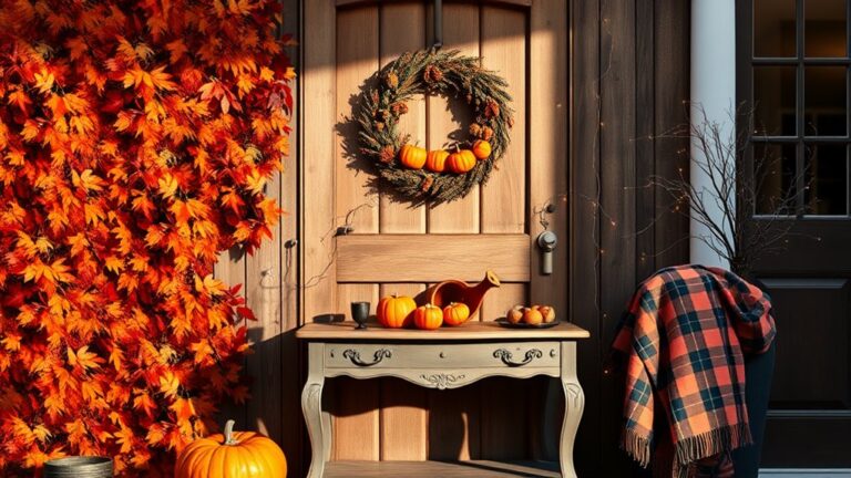 thanksgiving entryway decor ideas