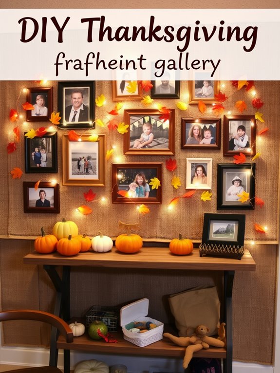 thanksgiving photo display project
