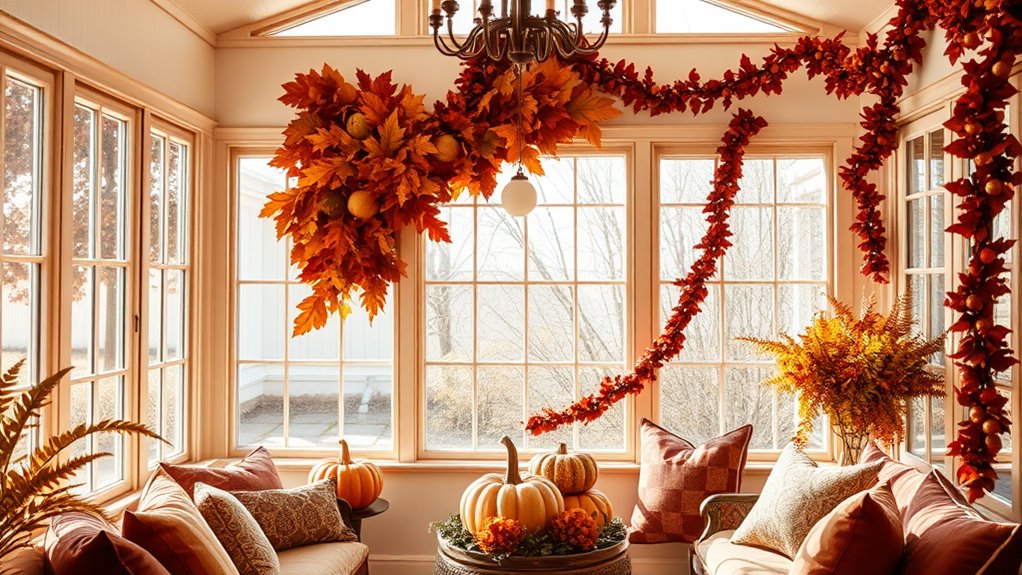 thanksgiving sunroom wall decor