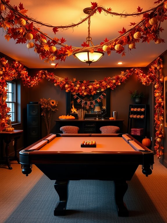 thanksgiving themed decorative garlands