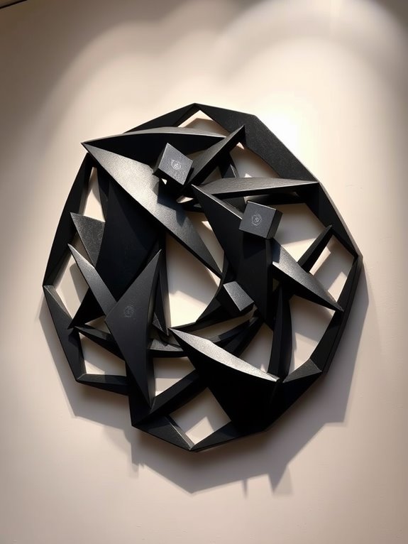 three dimensional artistic wall decor
