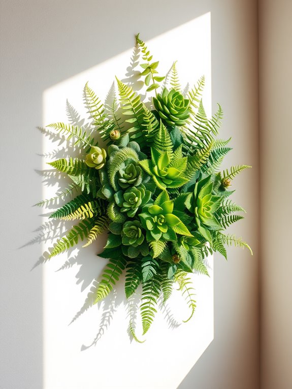 three dimensional botanical artwork