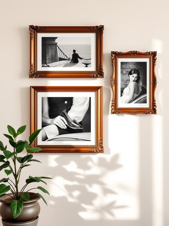 timeless vintage picture frames