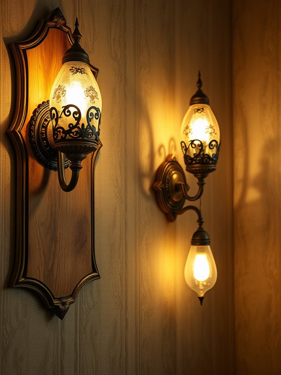 timeless vintage wall lamps