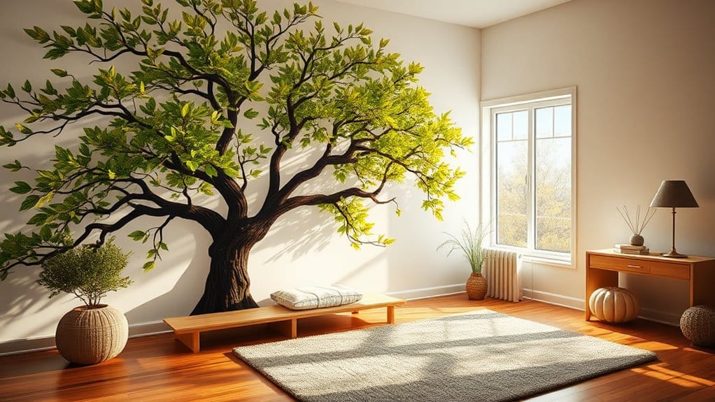 tree wall decals transformation