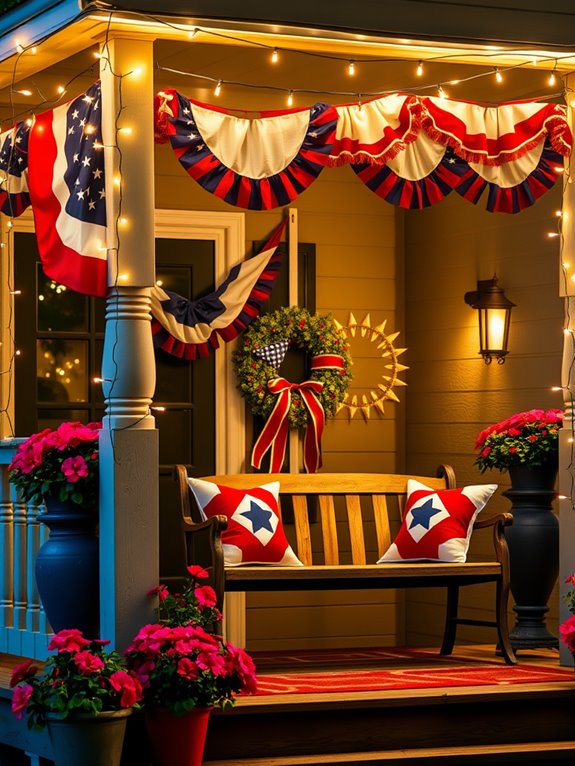 twinkling holiday decorative lights