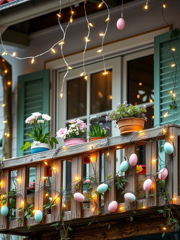 twinkling holiday decorative lights