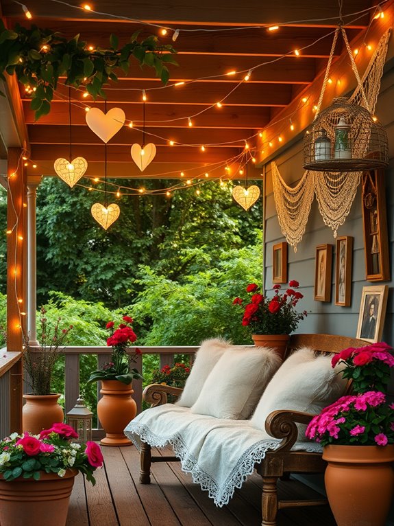 twisted string light decor