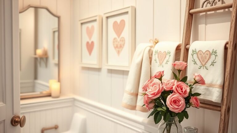 valentine s day bathroom decor