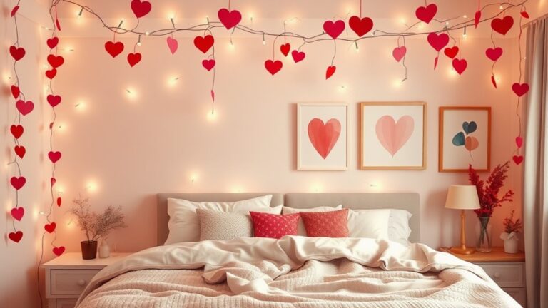 valentine s day bedroom decor