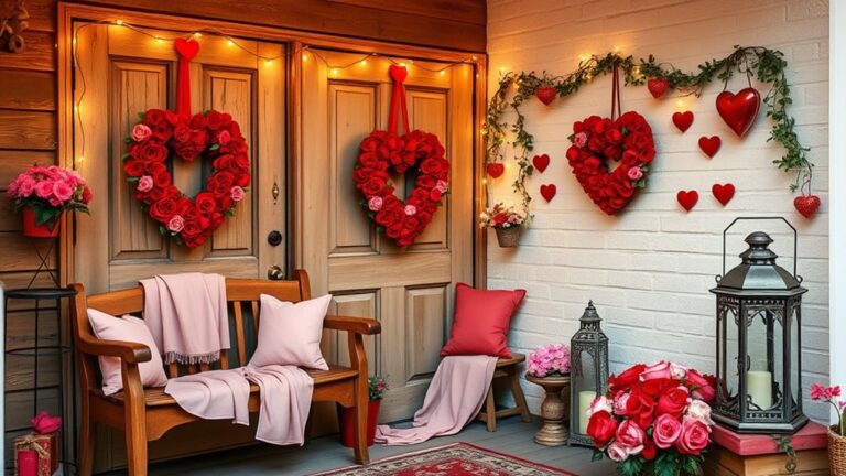 valentine s day entryway decorations