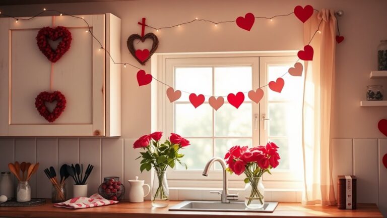 valentine s day kitchen decor