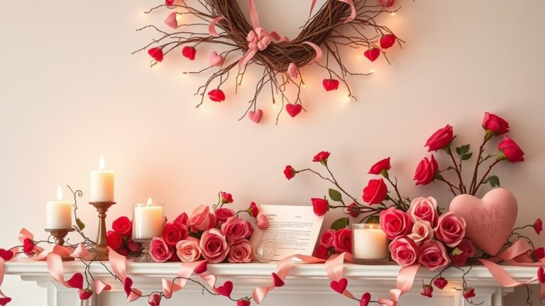 valentine s day mantel decor ideas