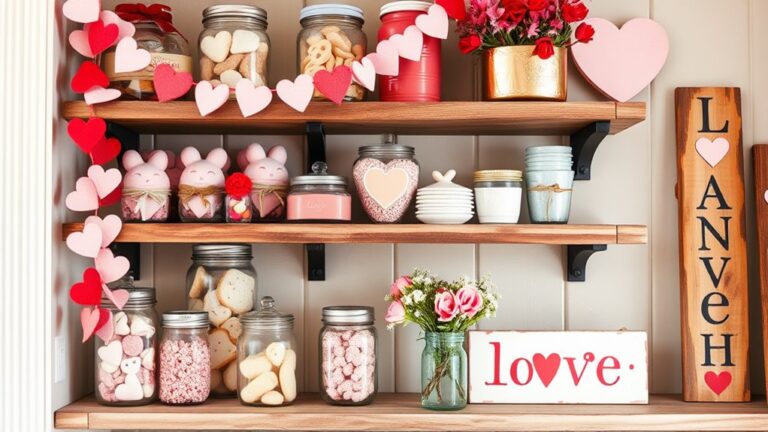 valentine s day pantry decor