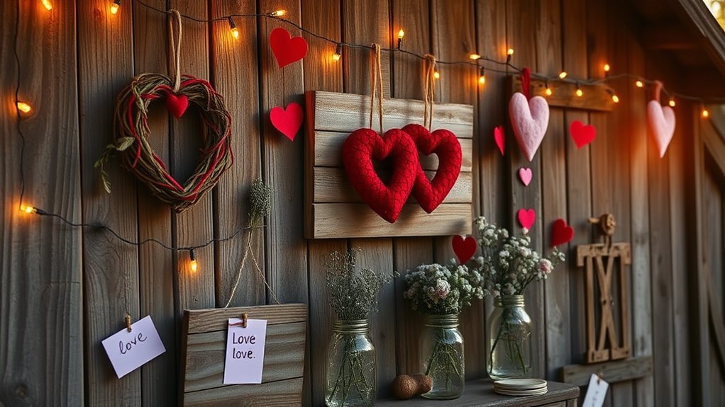 valentine s day shed decorations