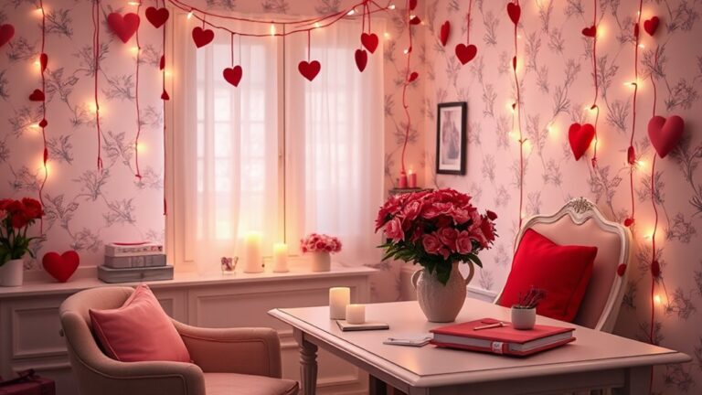 valentine s day study decor