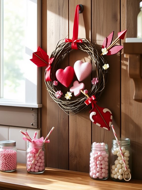 valentine s day wreath project