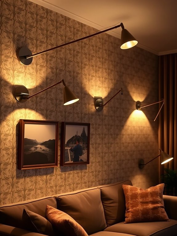 versatile adjustable wall mounts