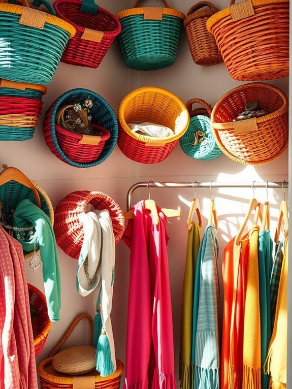 vibrant accessory storage solutions