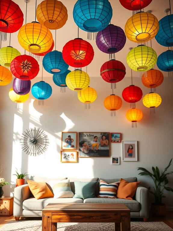 vibrant decorations for celebrations