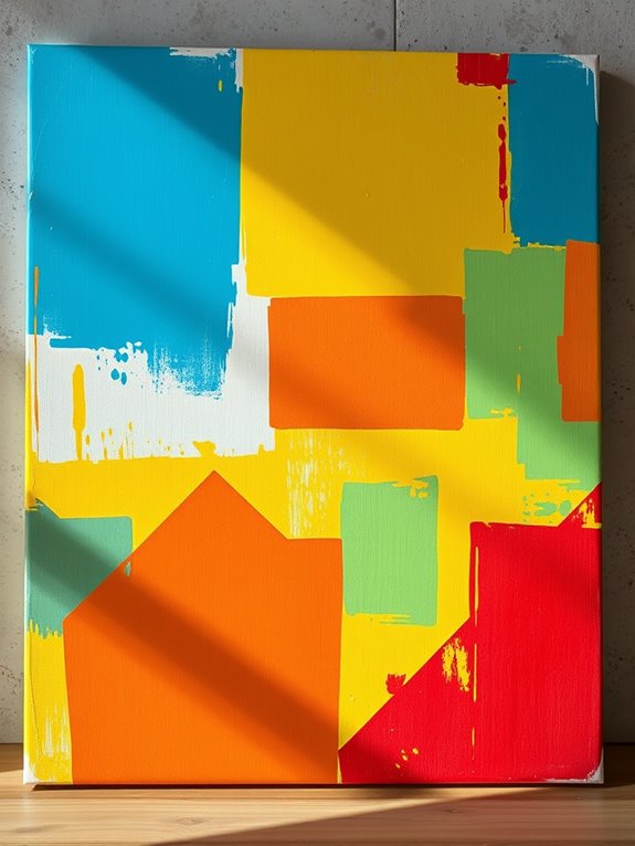 vibrant geometric design elements