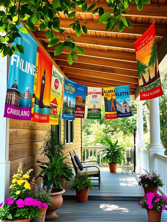 vibrant journey promotion graphics