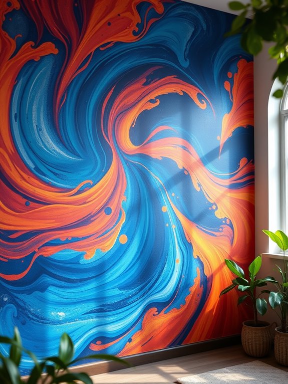 vibrant murals for impact