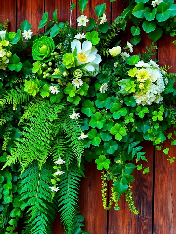 vibrant plants and flowers