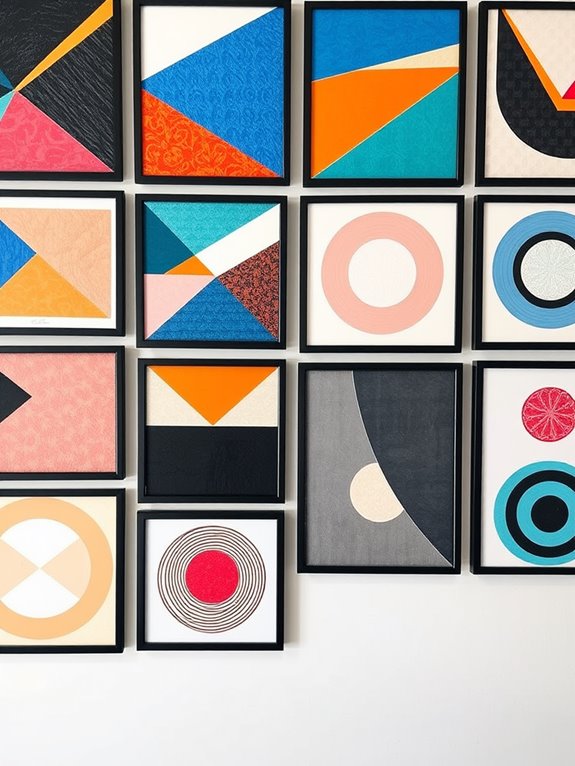 vibrant shapes and designs