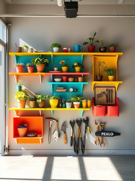 vibrant storage solutions decor
