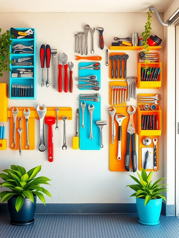 vibrant storage solutions for tools