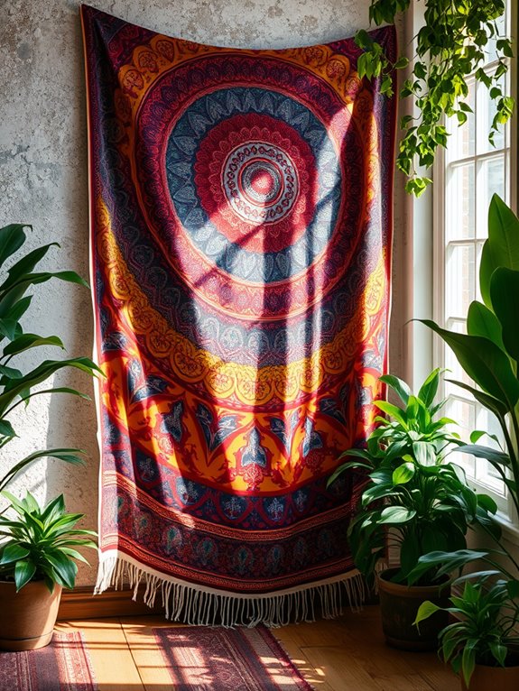 vibrant textile art appreciation
