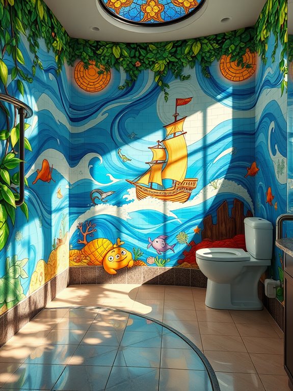 vibrant wall art decorations