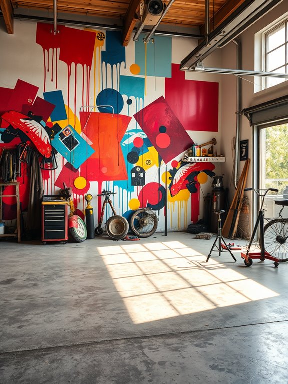 vibrant wall art designs