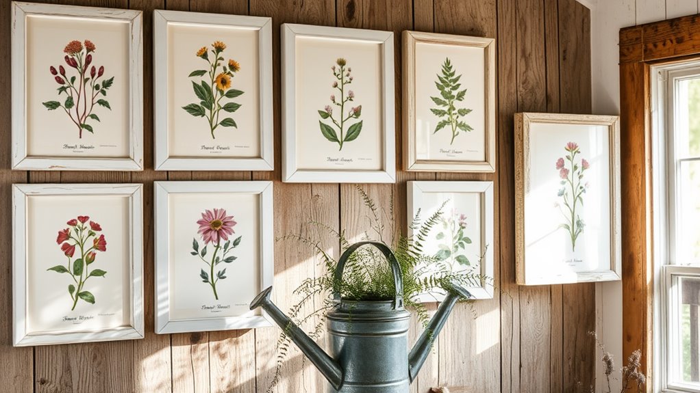 vintage farmhouse nature decor