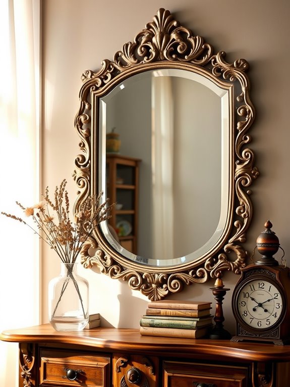 vintage mirror diy projects