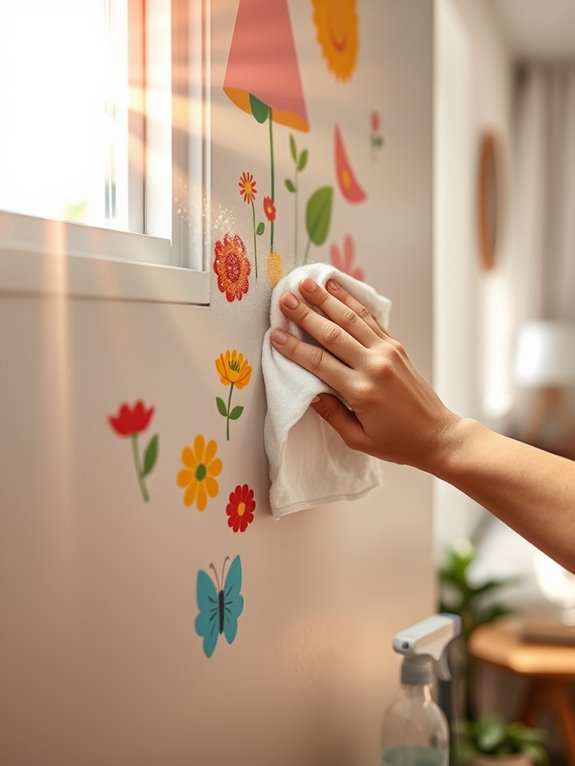 wall cling maintenance tips