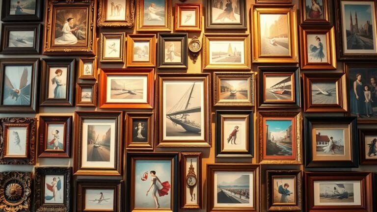 wall collage frame ideas