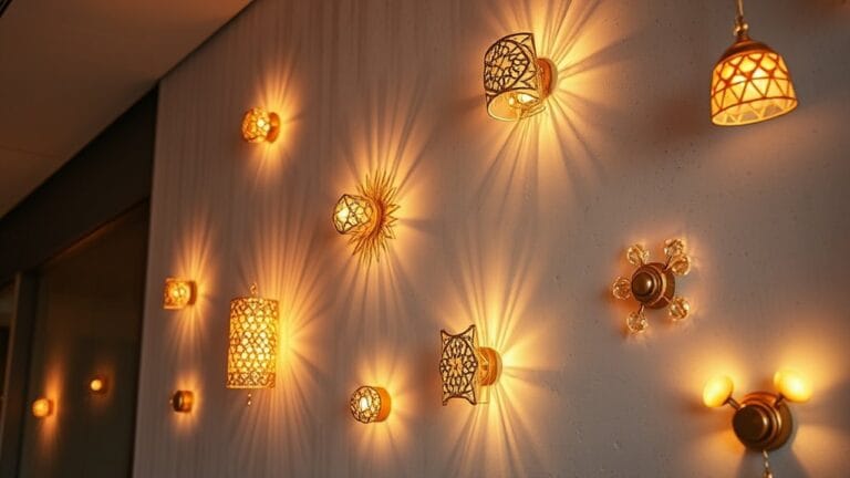 wall decor lighting ideas