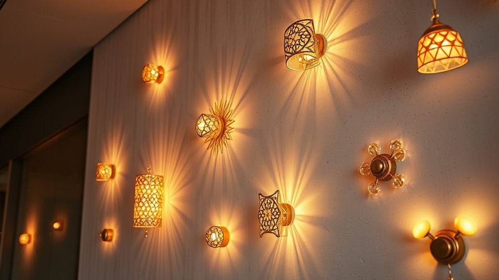 wall decor lighting ideas