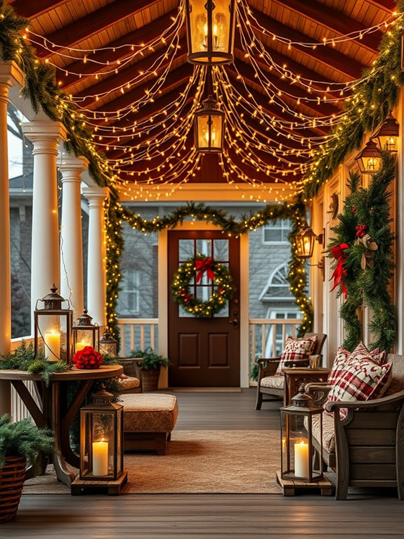 warm ambient lighting decor