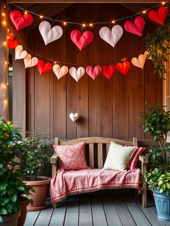 warm glowing decorative lights