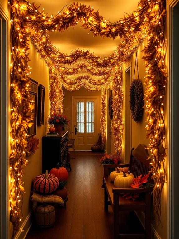 warm lighting for comfort