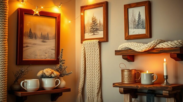 warm winter wall decor