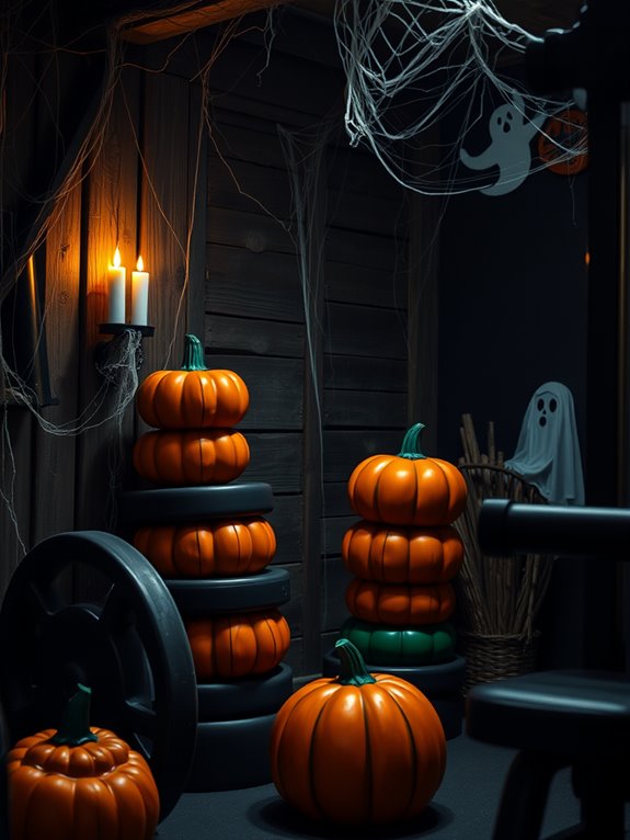 weighted pumpkin exercise equipment