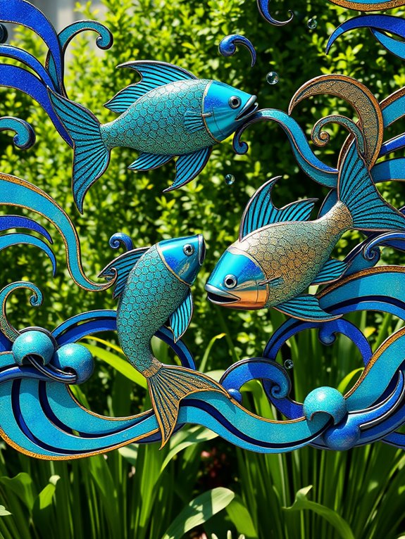 whimsical aquatic patterns design
