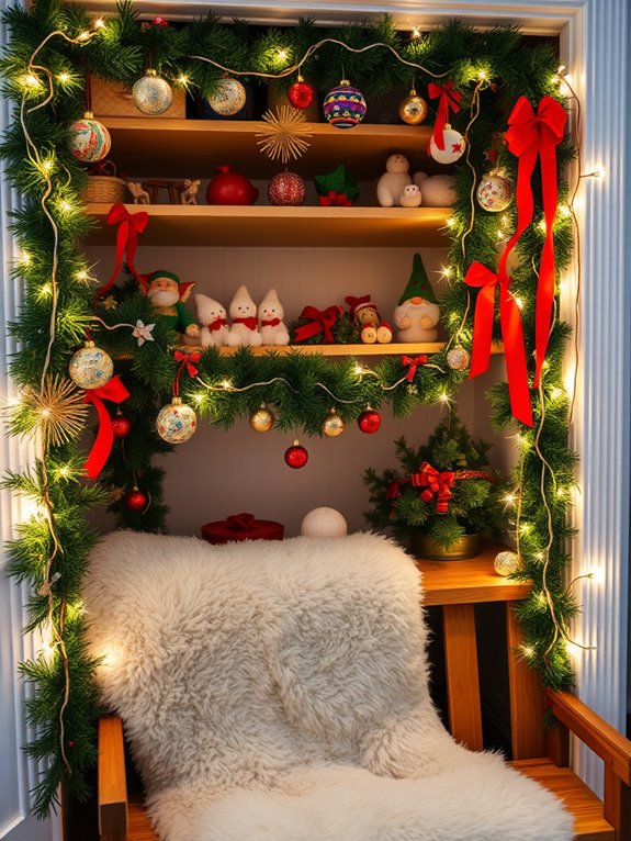 whimsical holiday garland decorations