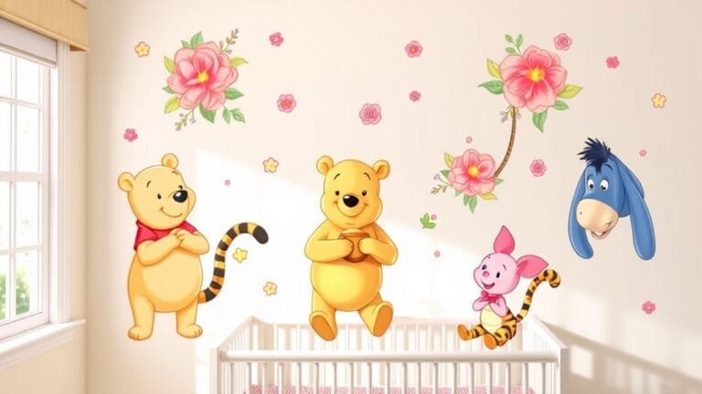 whimsical pooh nursery decor