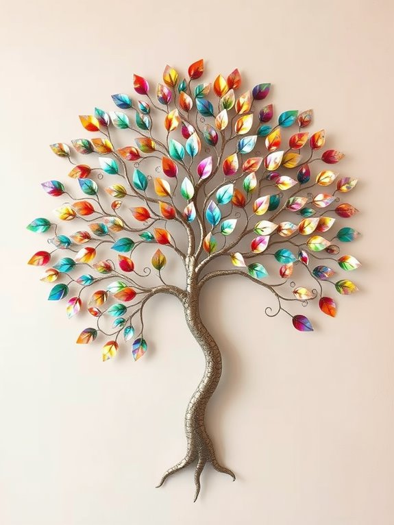 whimsical tree life artwork
